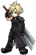 Artwork for Cloud's costume.