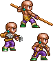 Monk Warrior Soldier Monk (GBA)