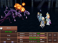 Firaga in Final Fantasy IV: The After Years (iOS).