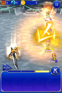 Cross Slash as an enemy ability.