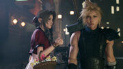 Final Fantasy VII Remake State of Play Cloud and Aerith