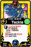 Iron Giant Tackle