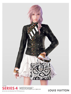 Louis Vuitton Casts Final Fantasy's Lightning In Spring 2016 Ad