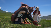 Red Tifa&Aerith in the ending from FFVII Rebirth