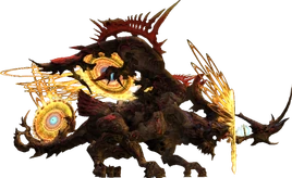 XII hell wyrm render