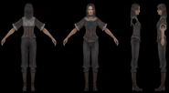Character model for Al-Cid's assistant.