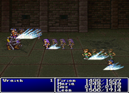 Haste1 cast on the party in Final Fantasy II (PS).
