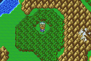 The Wind Shrine on the merged world (GBA).