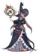 A female Auri Astrologian from Final Fantasy XIV.