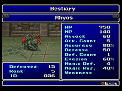 Bestiary (Final Fantasy II) | Final Fantasy Wiki | Fandom Bestiary (Final Fantasy II) | Final Fantasy Wiki | Fandom