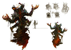 Concept art of the Gogmagog.