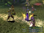 Yevon Defenders in battle.