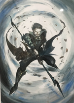 FFBE - Cid - Amano artwork