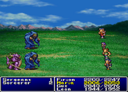 Maria under Mini status in Final Fantasy II (PS).