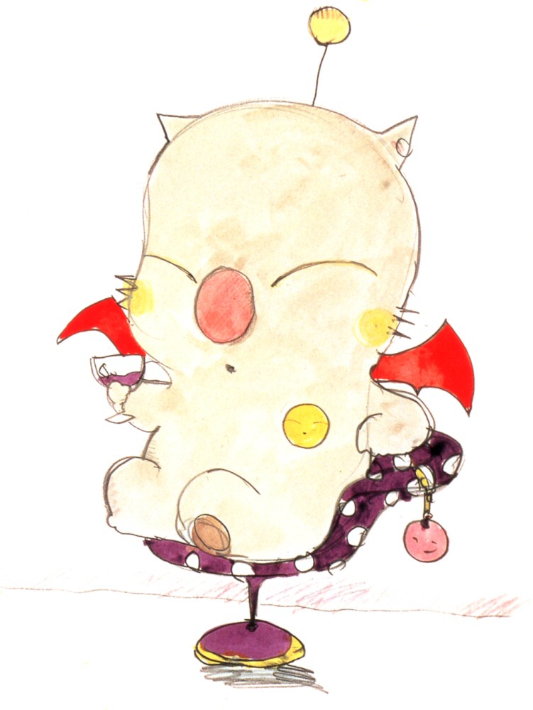 A moogle who speaks the words of men, and can summon the earth's power...