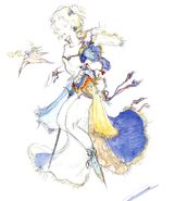 Alternate Yoshitaka Amano artwork of Terra.