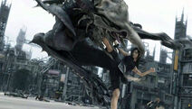 Tifa fighting