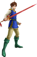 Bartz's Freelancer costume render from Dissidia 012 Final Fantasy.