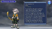 Character Guide.