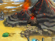 Fire Mountain on the world map.