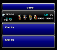 Save menu (SNES).