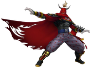 Gilgamesh's Final Fantasy VIII incarnation render in Dissidia 012.