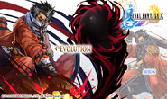 Promotional artwork featuring Auron.