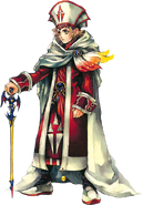 Onion Knight als Weisen in Dissidia Final Fantasy