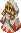 The White Mage's sprite from Final Fantasy Tactics.