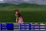 Aerith using Sense.