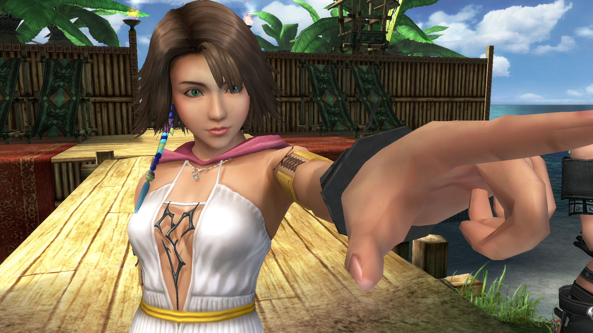 Final Fantasy X/X-2 HD Remaster, characters Of Final Fantasy X And X2, final Fantasy Xx2 Hd Remaster, yoshitaka Amano, tidus, lulu, yuna, final Fantasy X, final Fantasy XIII, final Fantasy