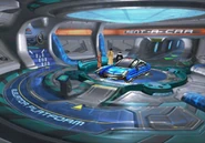 Rent-a-car at Esthar City.