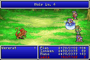 White Magic in Final Fantasy II (GBA).