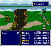 FFIV SNES Quake