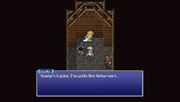 Locke Meets Celes from FFVI Pixel Remaster