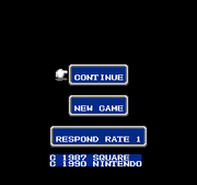 FFI NES Main Menu