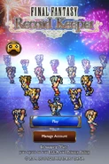 FFRK 1st Anniversary Final Part Title Screen
