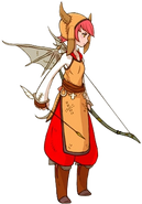 Gria Hunter in Final Fantasy Tactics A2: Grimoire of the Rift.