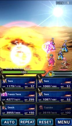 Final Fantasy Brave Exvius.