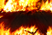 FFVI PC Battle Background Fire