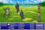 Krile under Sap status in Final Fantasy V (GBA).