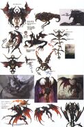 Artwork of Diabolos if he had appeared in Final Fantasy XIII.