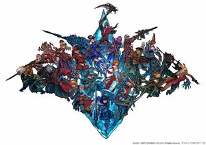 Job Artwork by Hiroyuki Nagamine from FFXIV Endwalker