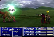 FFVII Vincent Attack.png (198 KB) Vincent attacking in Final Fantasy VII.