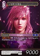 Lightning [PR-003] Opus series card.