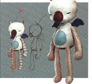 Moogle doll.