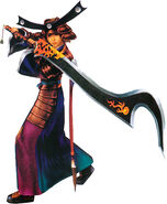 Yuna as a Samurai.