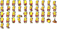 Sprite sheet of Gogo (Mobile/PC).