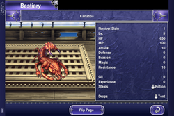 Bestiary Final Fantasy V Final Fantasy Wiki Fandom