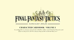 Final Fantasy Tactics Character Card Book Volume 1